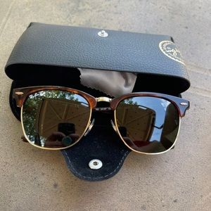 Ray-Ban Clubmaster Polarized Sunglasses